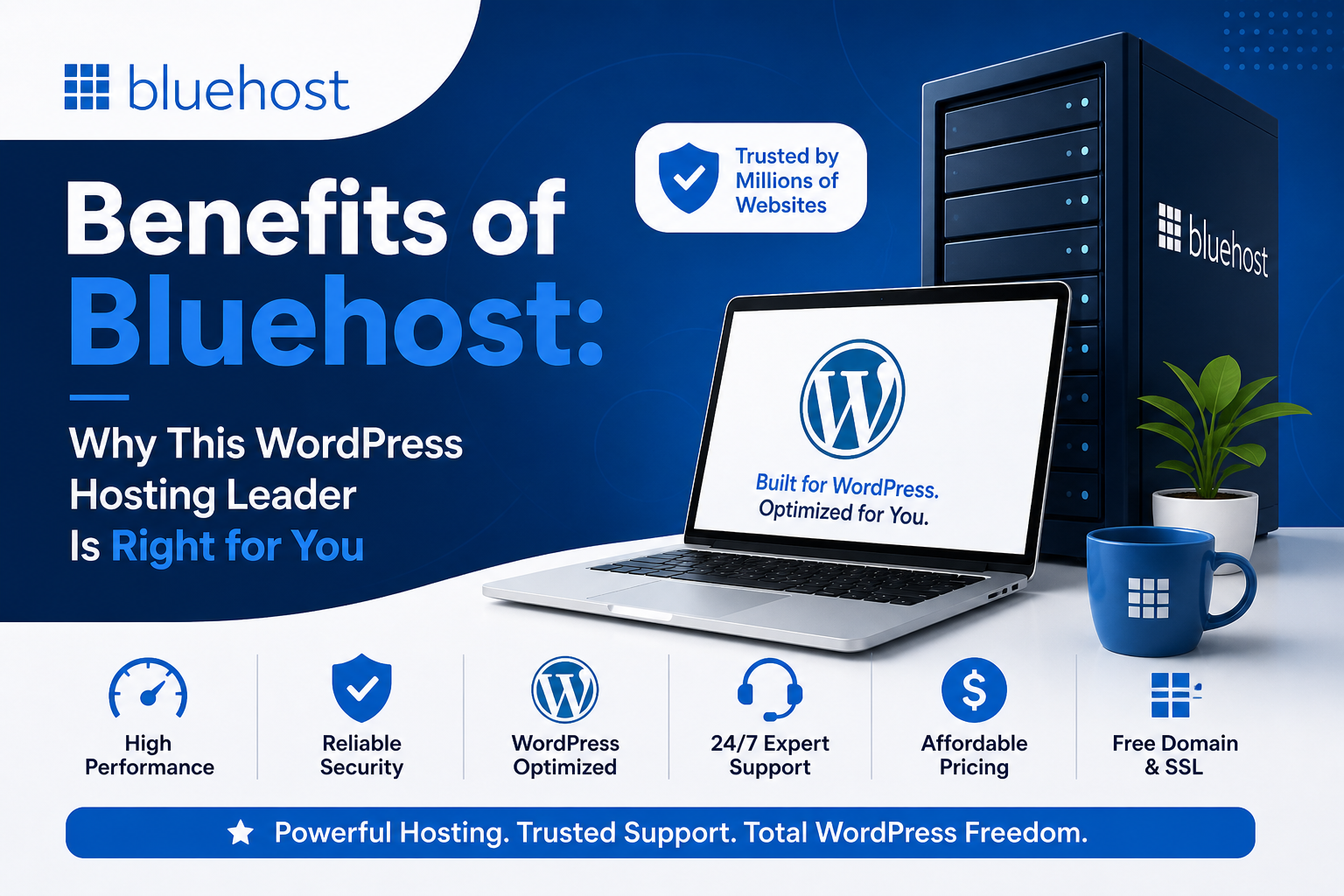 Benefits of Bluehost: Why This WordPress Hosting Leader Is Right for You